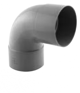 INTERPLAST Coude femelle 87 diam.125 10p SRBCOF87125