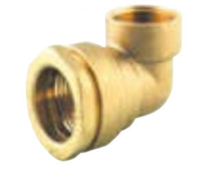 INTERPLAST Coude femelle laiton d32x1 SL508032