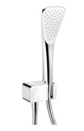 Photo Fizz set bain-douche 1 jet chrome avec c | Ref : 6767005-00