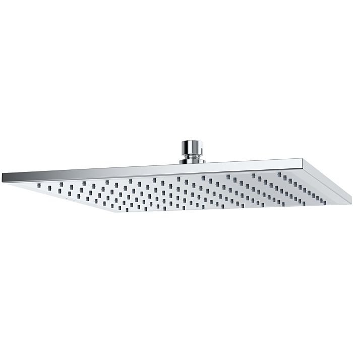 Photo A-QA tte de douche mtallique carre 30 | Ref : 6443005-00