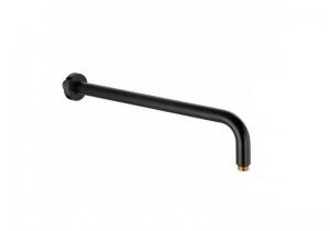 KLUDI ARMATUREN Kludia-qa bras de douche 400 mm noir mat 6651439-00