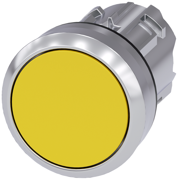 Photo BOUTON-POUSSOIR, JAUNE | Ref : 3SU1050-0AB30-0AA0