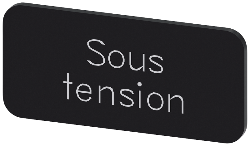Photo PLAQUETTE REPERAGE A COLLER | Ref : 3SU1900-0AC16-0GS0