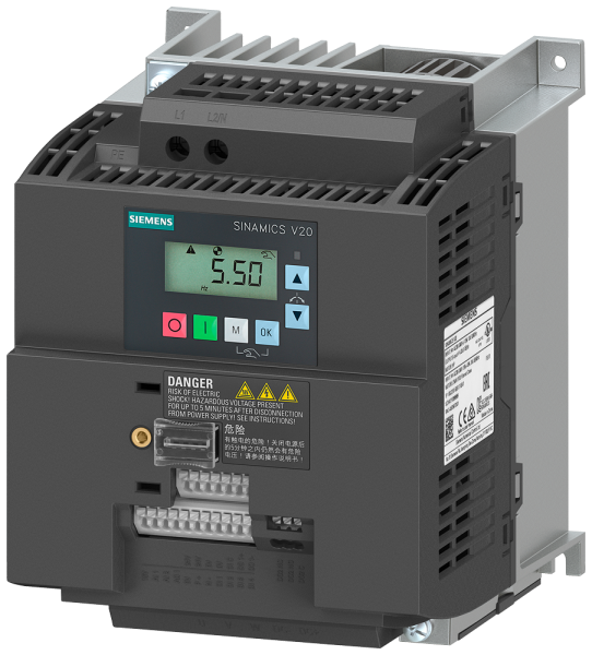 Photo SINAMICS V20, 1AC230V 3,0kW Un | Ref : 6SL3210-5BB23-0UV1