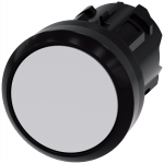 SIEMENS Bouton-poussoir, blanc 3SU1000-0AB60-0AA0