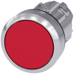 SIEMENS Bouton-poussoir, rouge 3SU1050-0AB20-0AA0
