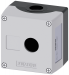 SIEMENS Coffret plastique, 1 pt. cde 3SU1801-0AA00-0AB1