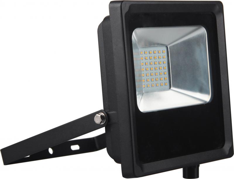 Photo Projecteur LED 30W 2100lm 110 3000K 40000h IP65/IP54 | Ref : KFLDHS30Q65-W30-BLK