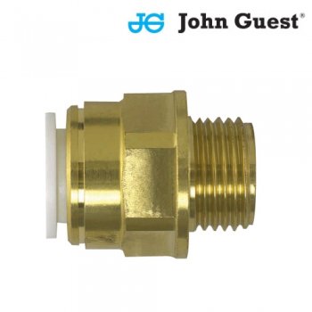 Photo UNION SIMPLE MALE 3/8 BSP X 16MM LAITON | Ref : 16MC3/8