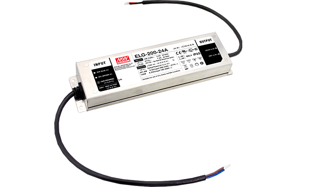 Photo ALIMENTATION MEANWELL 200W 24VDC 8.4A IP | Ref : 600ELG20024A