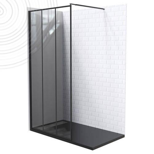Photo Paroi douche type verrire l100 x h200 | Ref : 203010121