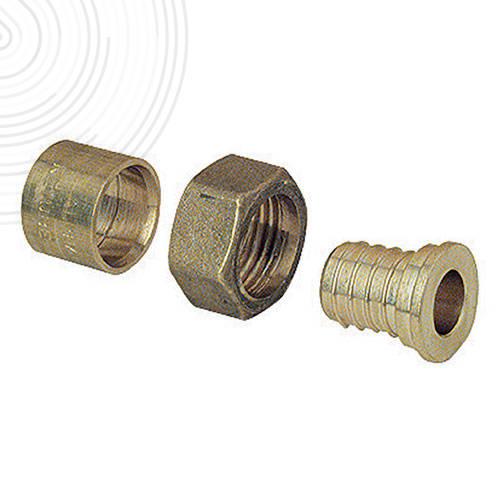 Photo Raccord simple ecrou f libre 16 3/8&quot; | Ref : 2301-16-12