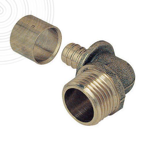 Photo Coude terminal sortie male 20 1/2&quot; | Ref : 2304-20-15