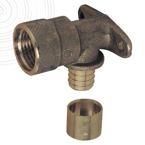 Photo Coude long avec base de fixation 12 1/2 | Ref : 2319-12-15