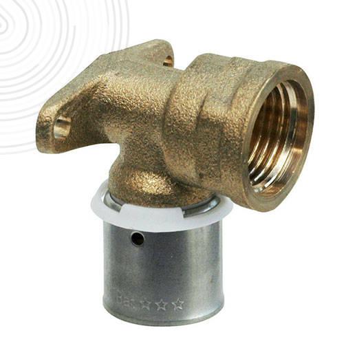 Photo Coude sert avec base de fixation 16 1/2 | Ref : 3318-16-15