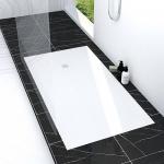 AYOR Water and Heating Solutions Receveur de douche rsine de synthse recea blanc - 80 x 120cm - elmer 201010609