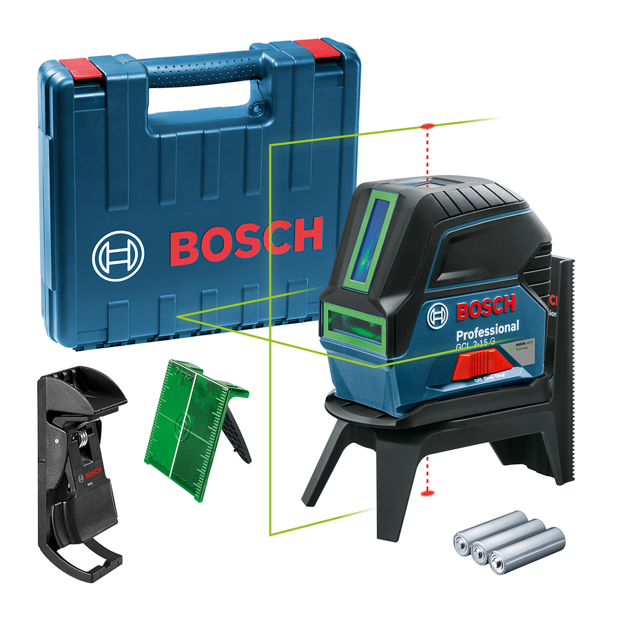 Photo Laser combiné GCL 2-15 G + RM1 + BM3 | Ref : 0601066J00