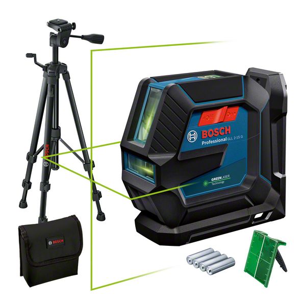 Photo Laser lignes GLL 2-15 G + LB 10 + BT 150 | Ref : 0601063W01