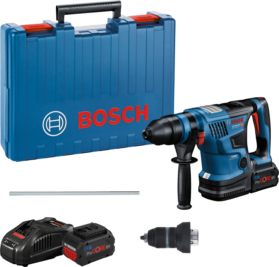 Photo GBH 18V-34 FC 2x8,0Ah Coffret | Ref : 0611914002