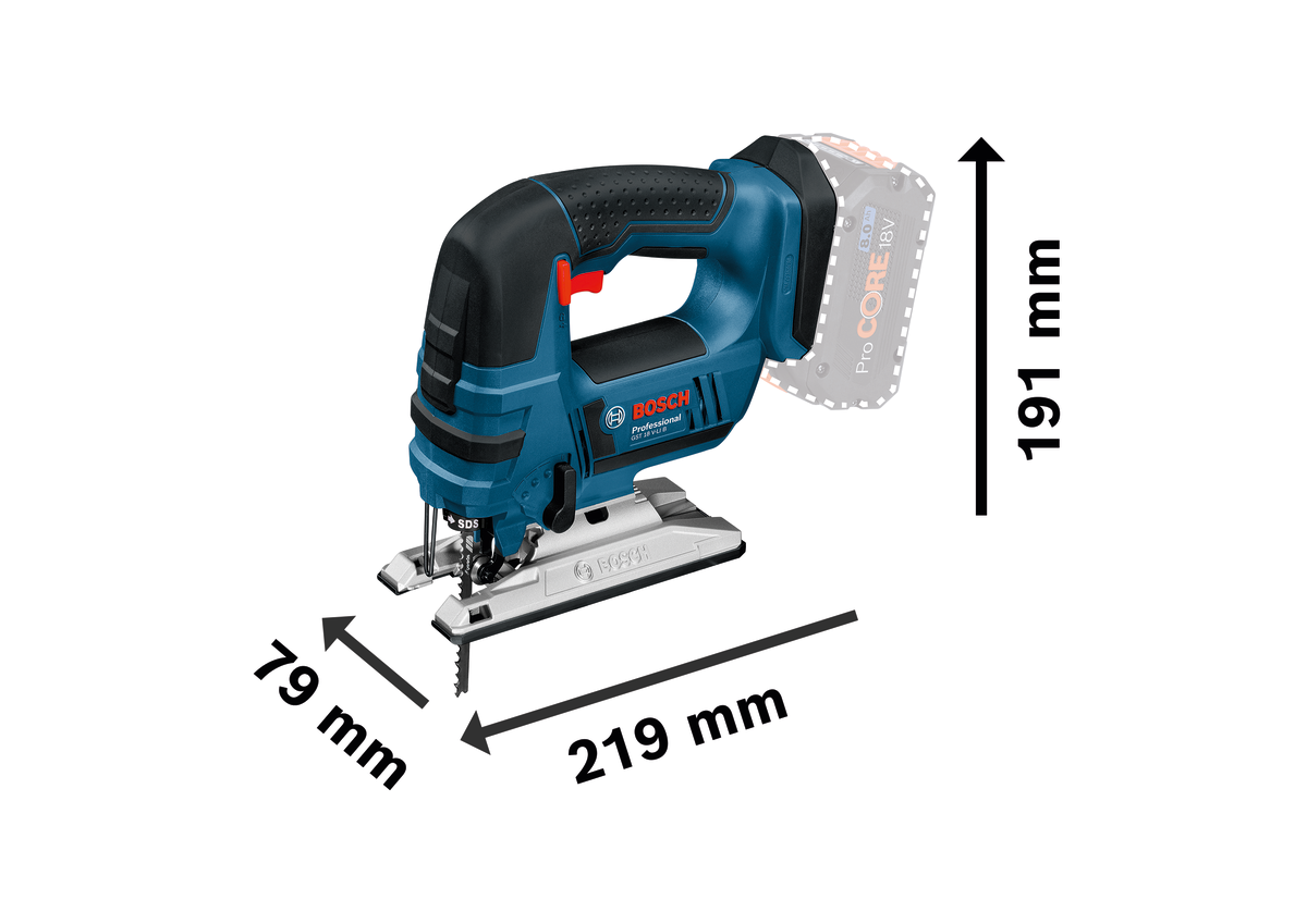 Scie sauteuse GST 18V-LI S SOLO BOSCH 06015A5101