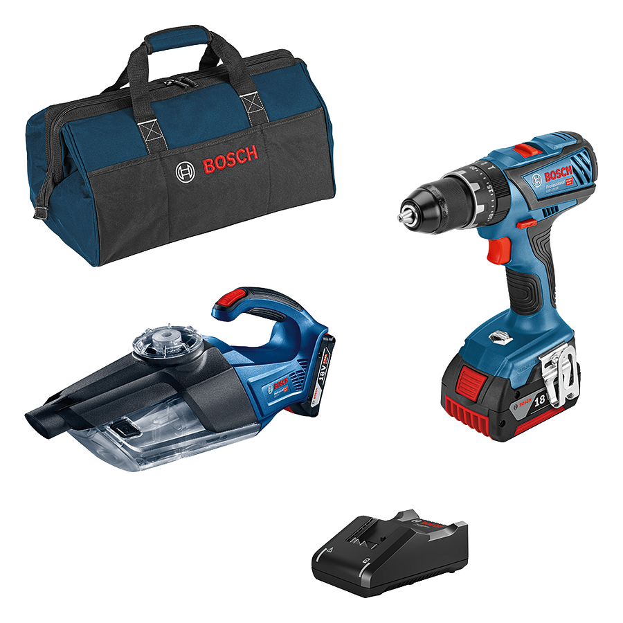 Vignette 3 produit Ref : 06019H400C | GSB 18V-28 2x4,0Ah GAL18V40 LB