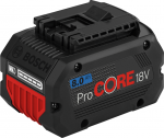 ROBERT BOSCH Batterie procore18v 1x8,0ah c 1600A016GK