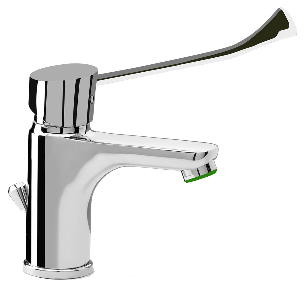Photo Mit.mono lavabo bas chrome, cartouche ce | Ref : 90.1500/CH3/M10/ST