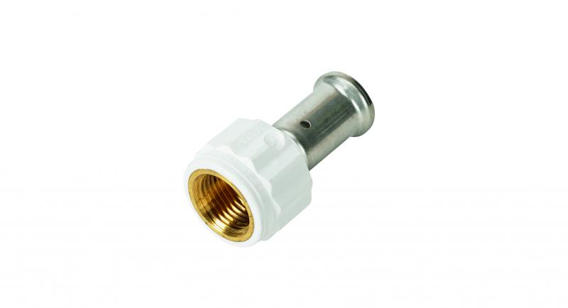 Photo RACCORD DROIT FEMELLE 26X1  BLANC CW617 | Ref : 18PKW-2606