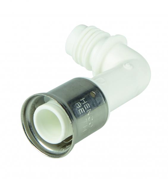 Photo COUDE 90 POUR COLLECTEUR 26MM - CONNEXION INFERIEURE | Ref : VVPK90-26-D