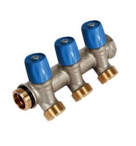 HENCO Collecteur 3/4 avec vanne+ek+ raccord o-ring/alignement bl VBS050504-BL