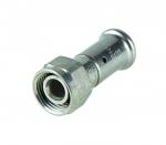 HENCO Raccord droit femelle reservoir toilet 16x2,0 x 1/2&quot; 45P-1604
