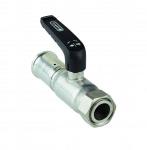 HENCO Vanne  sphere inox avec manche  sertir x ecrou 16 x 3/4&quot; BAP-FFV16Z05