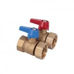 HENCO Vanne  sphere 1 f avec ecrou 1 f et joint UFH-B0606-M
