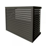 DECOCLIM Decoclim cache clim aluminium - gris terre d\'ombre ral 7022 - large (dim int: h950 x l1100 x p550-700 mm profondeur ajustable : 150 mm) DECOCLIM-23AL7022