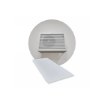 DECOCLIM Decoclim sous-face aluminium - gris clair ral 7035 - large DECOCLIM-23AL7035-SSF