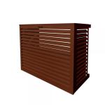 DECOCLIM Decoclim cache clim aluminium - brun rouge ral 8012 - medium (dim int : h 835 x l 1050 x p 510-660 mm profondeur ajustable : 150 mm) DECOCLIM-23AM8012