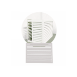 DECOCLIM Decoclim face dos aluminium - gris clair ral 7035 - xl DECOCLIM-23AXL7035-DOS