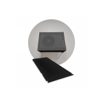 DECOCLIM Decoclim sous-face aluminium - noir fonc ral 9005 - xl et option xxl DECOCLIM-23AXL9005-SSF