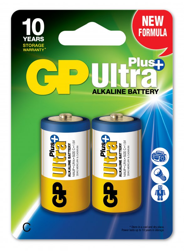 Photo BLISTER DE 2 PILES C / LR14 ULTRA PLUS | Ref : 151123