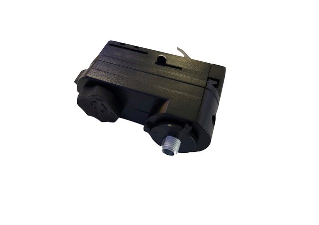 Photo ADAPTATEUR POUR SUSPENSION NOIR ACCESSOIRE POUR RAIL 3 ALLUMAGES R1NR-R2NR-R3NR | Ref : ADAPNR