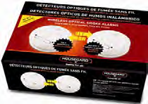 Photo Pack de 2 d�tecteurs de fum�e communiqua | Ref : 601082-80
