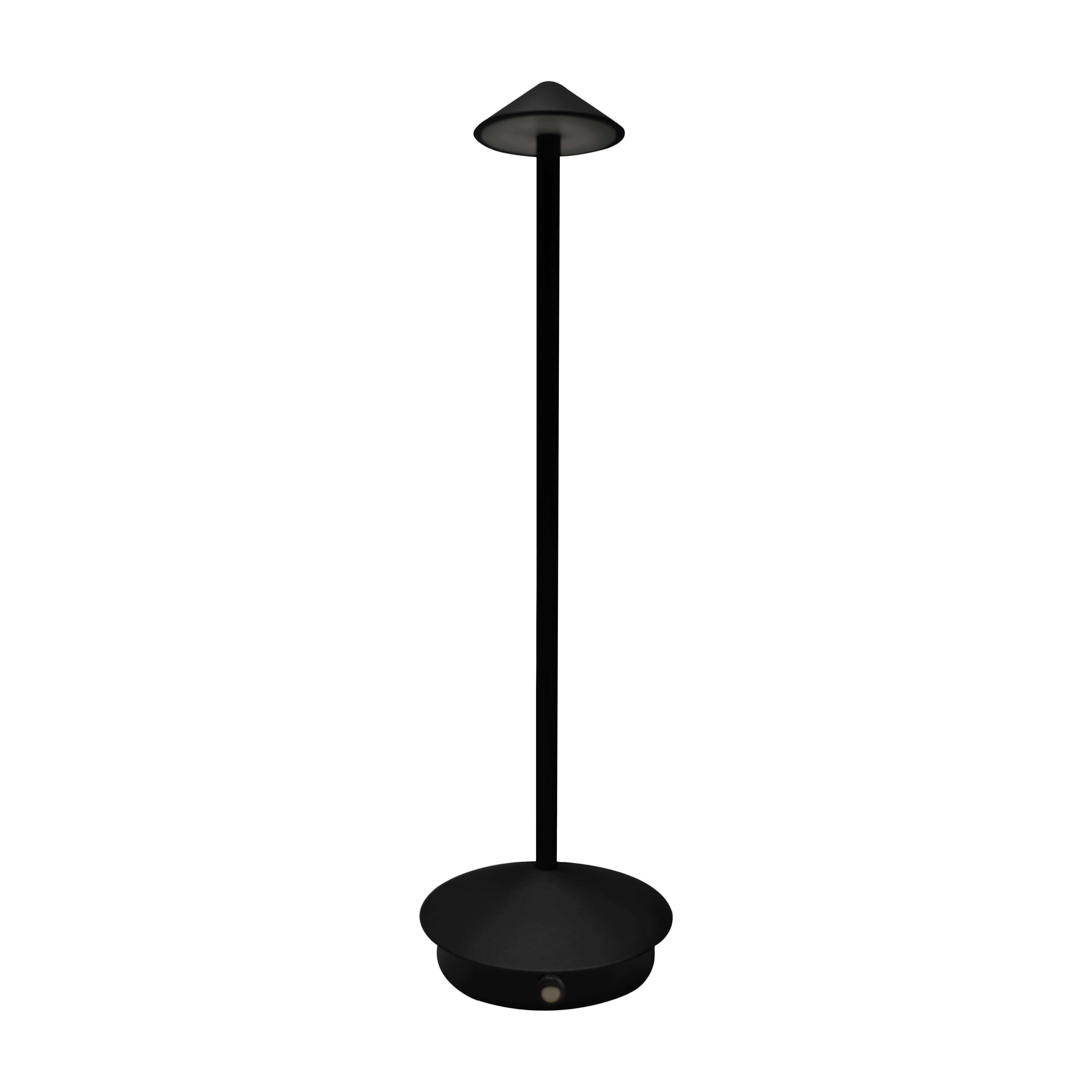 Photo LAMPE DE TABLE RECHARGEABLE NOIRE | Ref : LSP2N