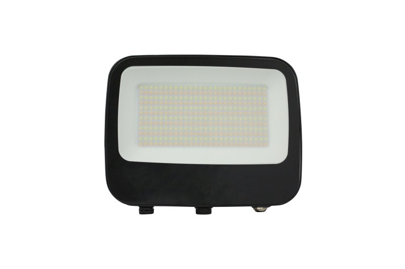 Photo PROJECTEUR LED SLIM NOIR CCT 50/70/100W MULTI PUISSANCE (GAMME RESIDENTIEL SLIM) | Ref : XY571NR