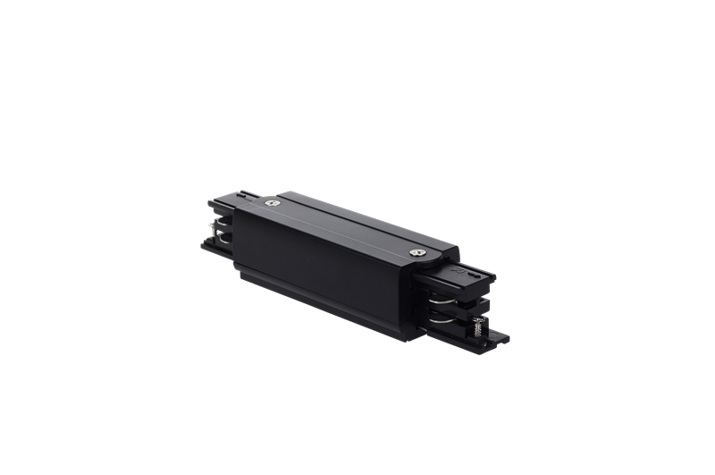 Photo ALIMENTATION EN LIGNE NOIR POUR RAILS 3 ALLUMAGES REFERENCES R1NR - R2NR -  R3NR | Ref : CODNR