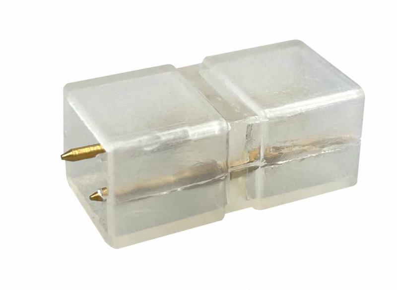 Photo CONNECTEUR FACE FACE IP65 POUR RUBAN LED DE CHANTIER 50 METRES IP65 AVEC DEROULEUR 220V 5000K  L50050W. ACCESSOIRE INTERIEUR ET EXTERIEUR. STRIP LED | Ref : L50052W