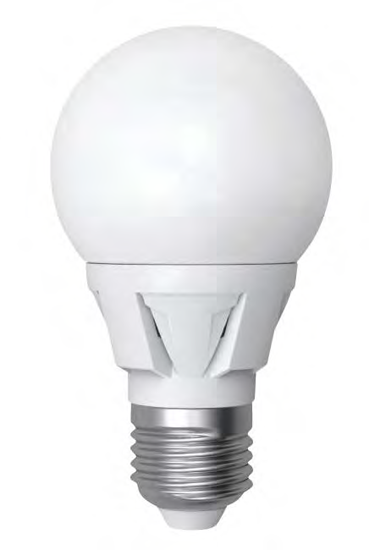 Photo lampe sphrique standard E14- 6w - 3000k | Ref : L92703