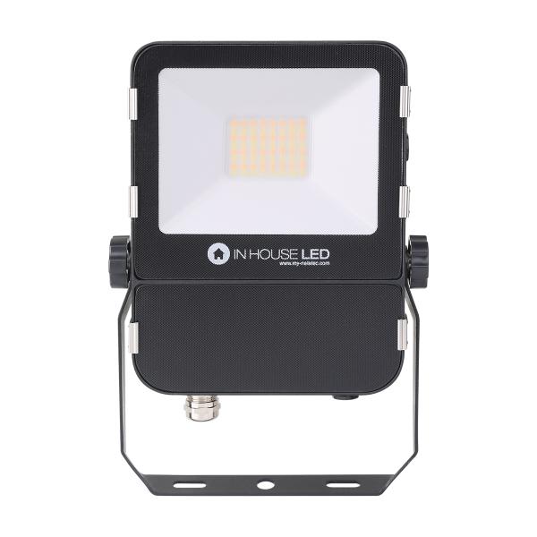 Photo PROJECTEUR LED 30W NOIR 3000-4000-6000K OPTION DETECTEUR | Ref : PRO30NR