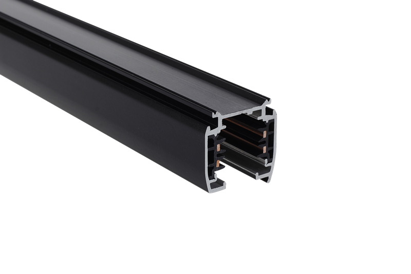 Photo RAIL 3 ALLUMAGES NOIR 1M COMPATIBLE AVEC GAMME D\'ACCESSOIRES XXXXNR | Ref : R1NR