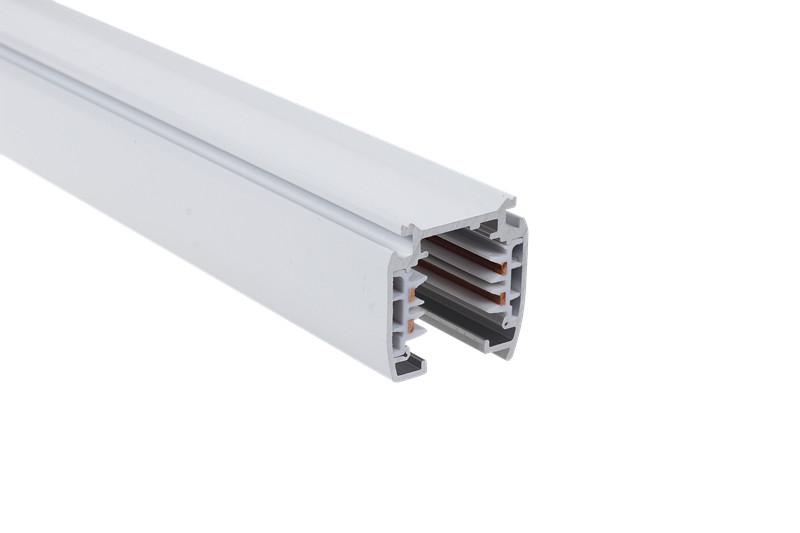 Photo RAIL 3 ALLUMAGES BLANC 2M COMPATIBLE AVEC GAMME D\'ACCESSOIRES XXXXBL | Ref : R2BL