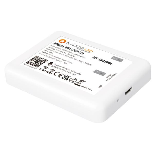 Photo PASSERELLE WIFI POUR CDE SILCORGBW-EVO  LED | Ref : SIPASWIFI